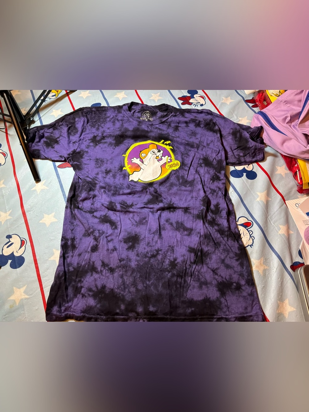 Buc-ee’s “hey boo” 2024 halloween tie dye shirt unisex size medium